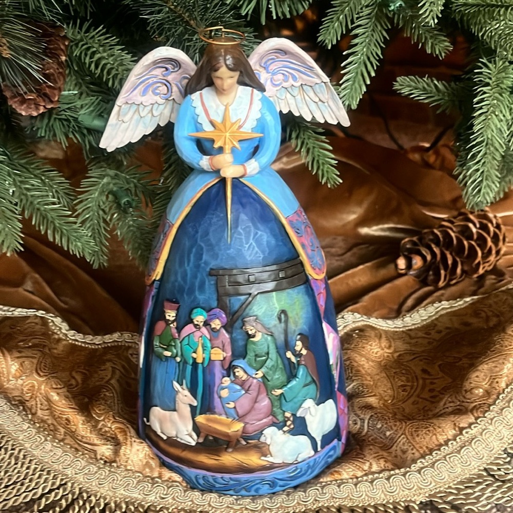 Jim Shore Heartwood Creek Unto Us A Son Is Given